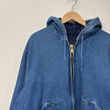 월스 데님 자켓 액티브 후드티 미국 빈티지 의류 L 3118