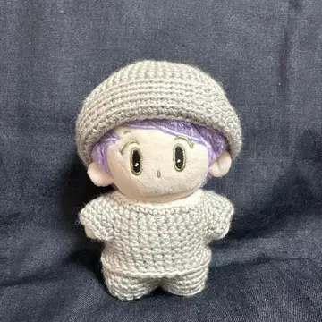 BTS 진 10cm 봉제 인형 의류 그레이 셋업 a l o 풍