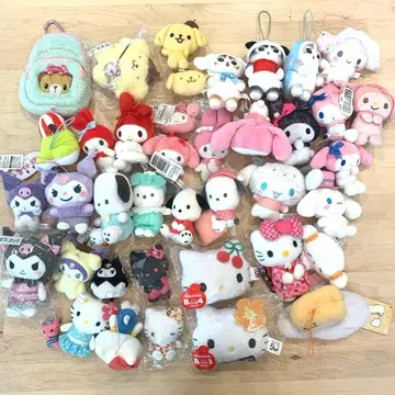 산리오 마스코트 키링 묶음 판매