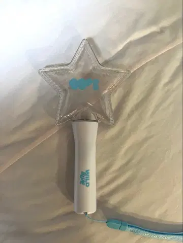 WILD WAVE 별 모양 응원봉 스트랩 포함