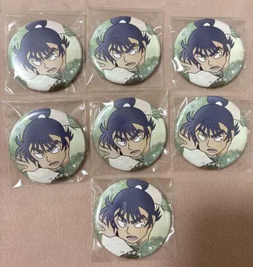 닌타마 란타로 백면상 캔뱃지 은밀 활동 중의 단 식만류삼랑 7개 세트