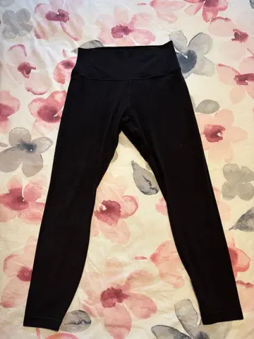 룰루레몬 Align 하이라이즈 24' 블랙 US L (JP XL)