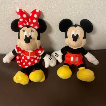 미키 미니 인형 배지 노멀