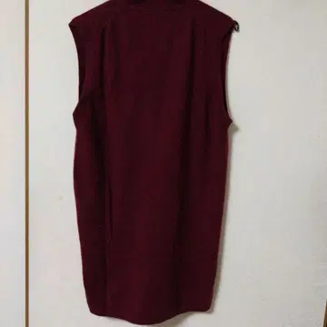 캐시미어 100% 여성용 베스트 긴 길이