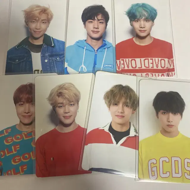 방탄소년단 승허 V버전 앨범포카 드래곤볼 일괄