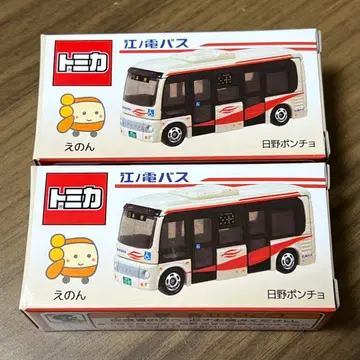 토미카 에노덴 버스 히노 판초 2대 세트