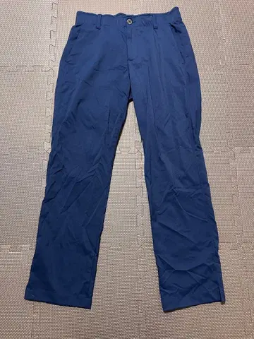 언더아머 골프 네이비 스트레이트 팬츠