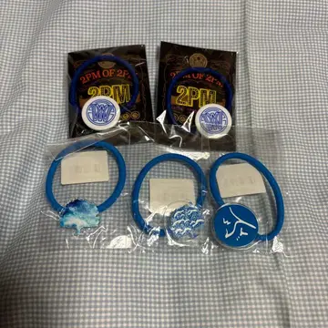 2PM / 2pm 우영 콘서트 굿즈 머리끈 5개 세트