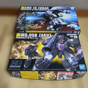 HGUC 즈다 HGUC 자쿠 검은 삼연성 2체 세트