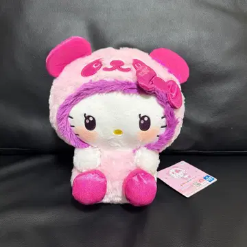 팬더 헬로키티 GIRAGIRA BIG 봉제 인형