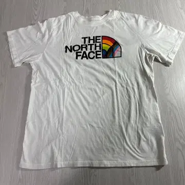 THE NORTH FACE 화이트 T셔츠 L사이즈
