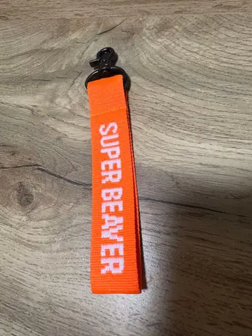 super beaver 택 키링