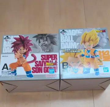 제일복권 드래곤볼 손오공 베지터 피규어 세트