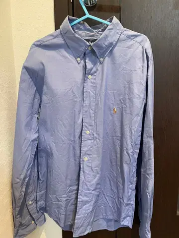 구제 의류 랄프 로렌 스카이블루 셔츠 (M 사이즈)