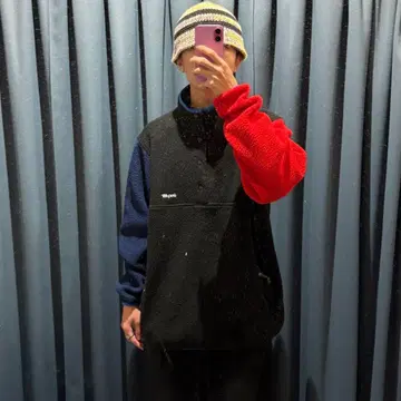 미사용 새상품 ONLYNY 온리뉴욕 플리스 자켓 아웃도어 계열