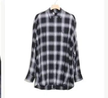 ssstein 오버사이즈 브레이커블 롱 셔츠