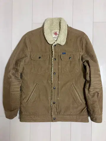 보아 카라 부착 브라운 자켓