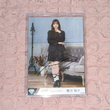 카니사와 모에코 친필 브로마이드