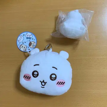 치이카와 (먼작귀) 패스 케이스 파우치 엎드린 봉제 인형