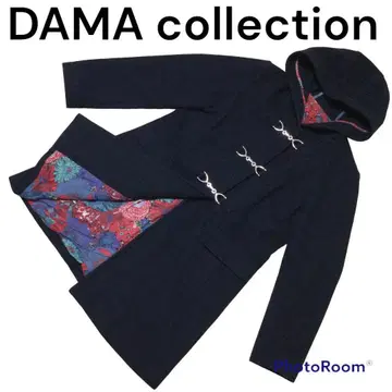 DAMA collection  컬렉션 더플 코트 꽃무늬