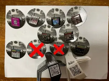 비틀즈 핀즈 캡슐 가챠가챠