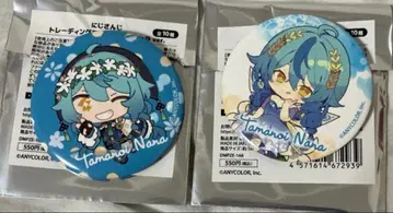 니지산지 아야카키 HANABIYORI 캔뱃지 SD 2종 타마노이 나나