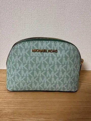 MICHAEL KORS 민트 그린 파우치
