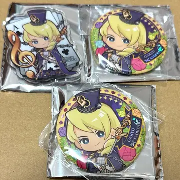 역전재판 타카루 캔뱃지 마그넷 중국 콜라보 카페