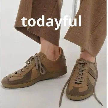 todayful 저먼 트레이너 베이지 37