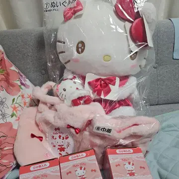 #헬로키티# 당첨#복권#봉제 인형#토트#마스코트#복조리#소품함#7
