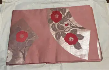 나고야 오비 나고야 제봉 핑크 동백