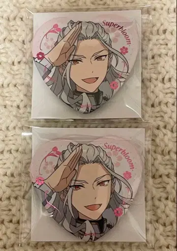 [미사용] 앙스타 란 나기사 스타포니 캔뱃지 2세트