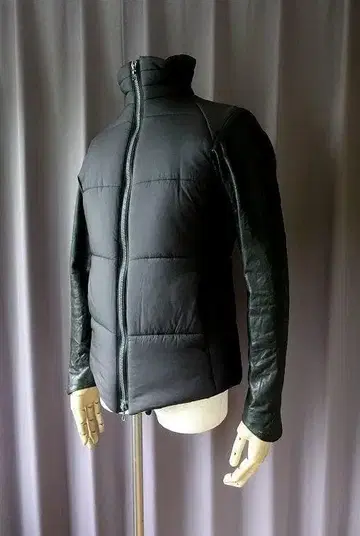 DEVOA 소매 가죽 자켓 데아