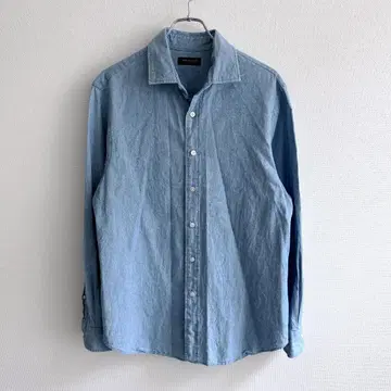 특가 TOMORROWLAND 샴브레이 셔츠 데님 M 드레스 비즈니스