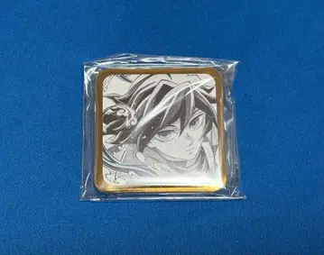 귀멸의 칼날 럭키 드로우 스퀘어 캔뱃지 토미오카 기유