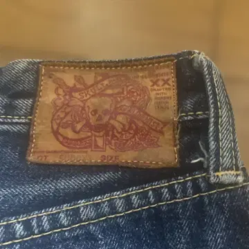 스티치 스트레이트 데님 XX 사이즈