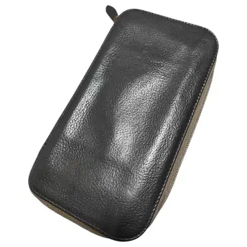 일비종떼 라운드 지퍼 장지갑 가죽