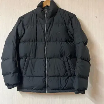 퍼스트다운 다운 자켓 사이즈 M 블랙 남성용 로고