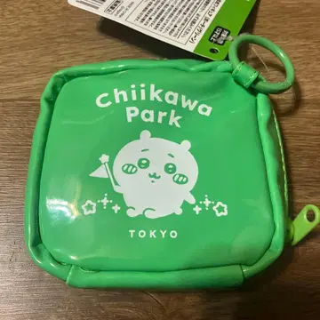 치이카와 파크 마메마메 피규어 파우치 그린