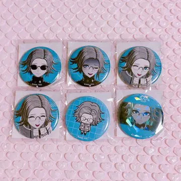 아오츠키 에이토 핸드라 캔뱃지 복권 세트