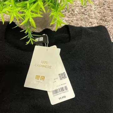 미사용 새상품 2025 캐시미어 100% UNIQLO 블랙 스웨터 M