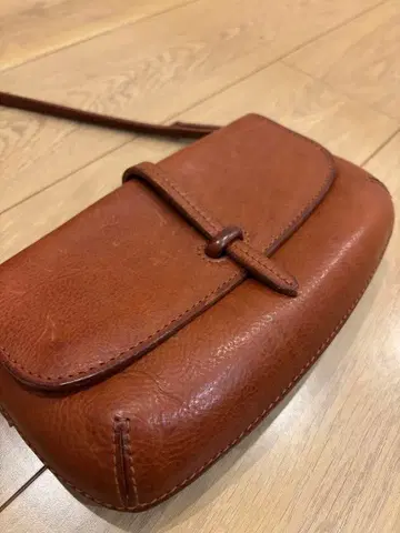 genten 브라운 숄더백