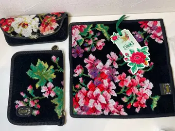 [ 미사용 새상품 ] FEILER 소품함 안경 케이스 손수건 3세트