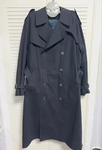 NAUTICA 네이비 트렌치코트