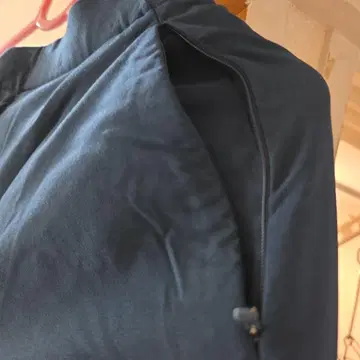 다크 블루 사이드 포켓 팬츠