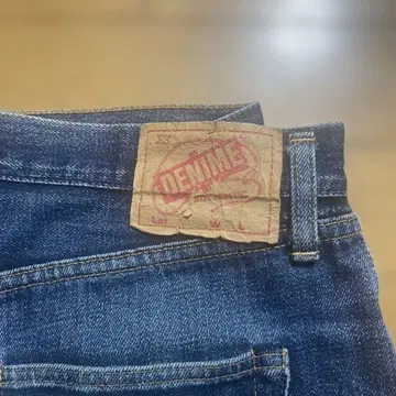 DENIM 디스트레스드 데님 팬츠