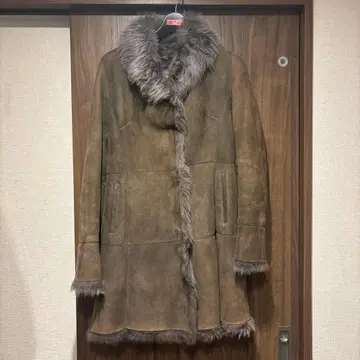 리얼 무스탕 코트 그레이지 S 양가죽 셀렉샵 구매