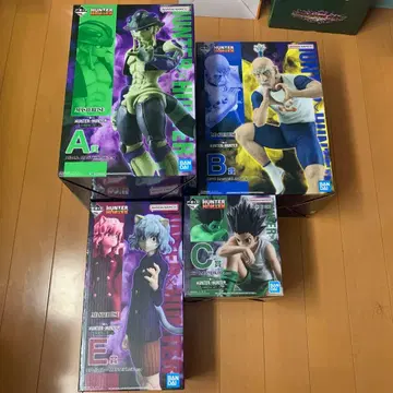 HUNTER x HUNTER 제일복권 피규어 세트