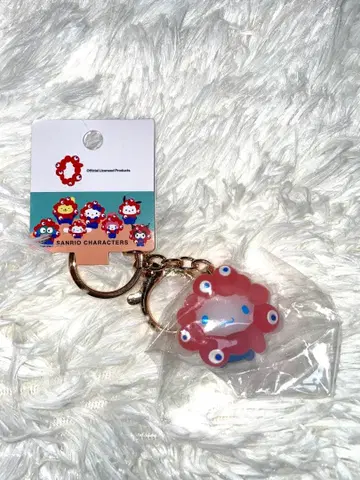 오사카 간사이 엑스포 산리오 미야쿠미야쿠 클리어 키링 시나모롤