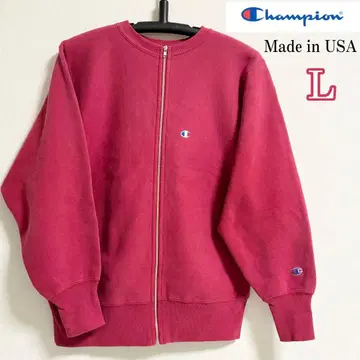 Champion 풀 집업 트레이닝복 USA제 트리코 태그 리버스 위브 L